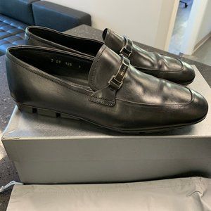 RARE Black Prada Loafers